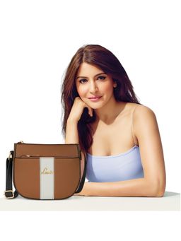 Lavie - Women Colorblock Spade Sling Bag - Tan (S)