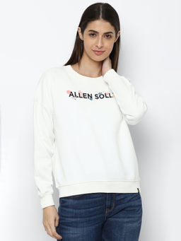 Allen Solly - White Sweatshirt