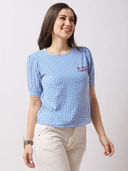 Blue color option, Sold out, Currently selected