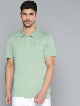 Alcis - Men Polo Collar Anti Static Slim Fit Sports T-Shirt