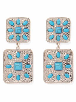 Forever New - Corey Multi Stone Statement Drop Earrings