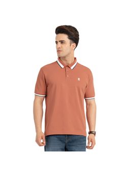 Red Tape - Orange Polyester Solid Polo Shirt