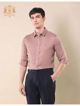 U.S. POLO ASSN. - Pink Tencel Solid Shirt