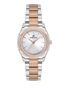 Daniel Klein - Premium Women Silver Dial Metallic Strap Watch - DK.1.13760-6 (M)