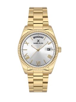 Daniel Klein - Premium Women Silver Dial Metallic Strap Watch - DK.1.13764-3 (M)