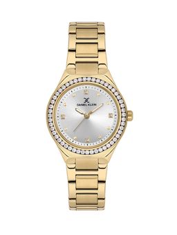Daniel Klein - Premium Women Silver Dial Metallic Strap Watch - DK.1.13765-3 (M)