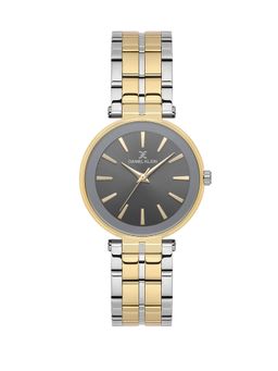 Daniel Klein - Premium Women Grey Dial Metallic Strap Watch - DK.1.13768-5 (M)