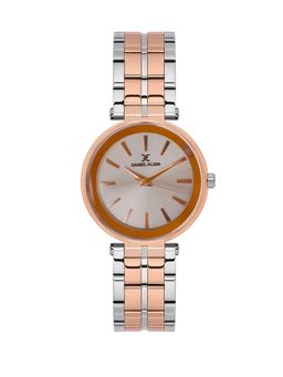 Daniel Klein - Premium Women Grey Dial Metallic Strap Watch - DK.1.13768-6 (M)