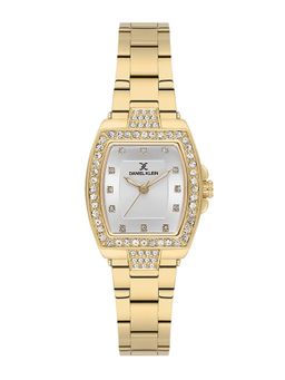 Daniel Klein - Premium Women Silver Dial Metallic Strap Watch - DK.1.13784-2 (M)
