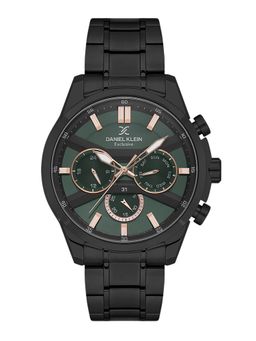 Daniel Klein Exclusive - Green Exclusive Men's Analog Watch With Metallic Strap - DK.1.13793-3