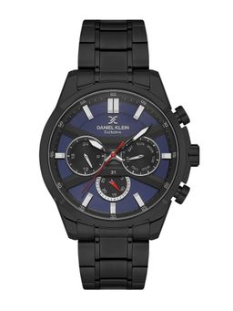 Daniel Klein Exclusive - Blue Exclusive Men's Analog Watch With Metallic Strap - DK.1.13793-4