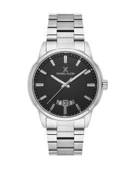 Daniel Klein - Premium Men Black Dial Metallic Strap Watch - DK.1.13795-1 (M)