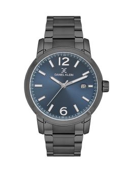 Daniel Klein - Premium Men Blue Dial Metallic Strap Watch - DK.1.13797-5 (M)