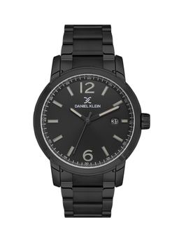 Daniel Klein - Premium Men Black Dial Metallic Strap Watch - DK.1.13797-6 (M)