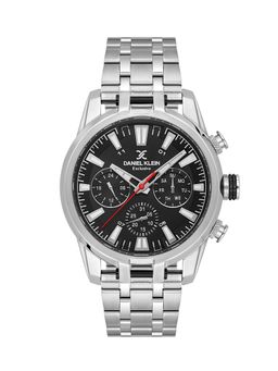 Daniel Klein Exclusive - Black Exclusive Men's Analog Watch With Metallic Strap - DK.1.13802-1