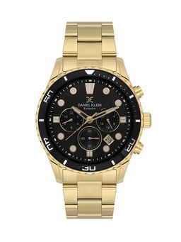 Daniel Klein Exclusive - Black Exclusive Men Watch with Metallic Strap - DK.1.13805-4
