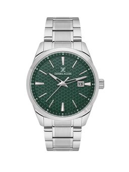 Daniel Klein - Premium Men Green Dial Metallic Strap Watch - DK.1.13806-2 (M)