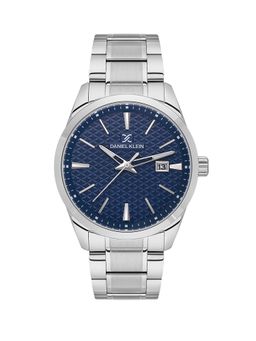 Daniel Klein - Premium Men Blue Dial Metallic Strap Watch - DK.1.13806-3 (M)