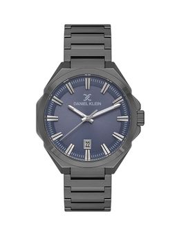 Daniel Klein - Premium Men Blue Dial Metallic Strap Watch - DK.1.13811-4 (M)