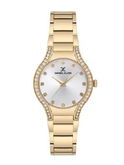 Daniel Klein - Premium Women Silver Dial Metallic Strap Watch - DK.1.13826-2 (M)