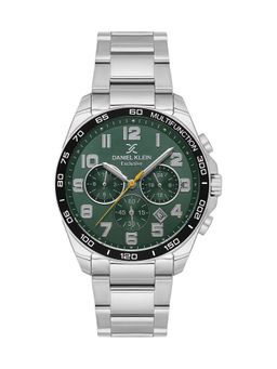 Daniel Klein Exclusive - Green Exclusive Men's Analog Watch With Metallic Strap - DK.1.13842-2