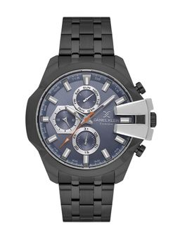 Daniel Klein Exclusive - Blue Exclusive Men's Analog Watch With Metallic Strap - DK.1.13848-3