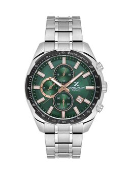Daniel Klein Exclusive - Green Exclusive Men's Analog Watch With Metallic Strap - DK.1.13854-2