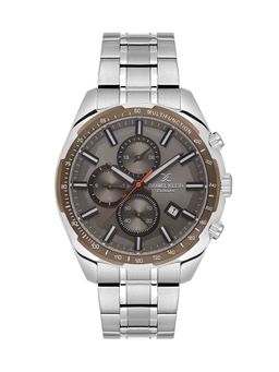 Daniel Klein Exclusive - Grey Exclusive Men's Analog Watch With Metallic Strap - DK.1.13854-3