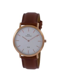 PA Maxima - Attivo Analog Watch for Men in White Dial Color