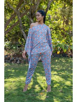 BUDUN - Rhea Multi Coloured Co-Ord Set with Top