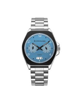 Giordano - Analog Quartz Watch For Men With Multi-Function Dial, Date Display Blue GZ-50213 (M)