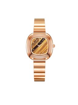 Giordano - Elegant Analog Watch For Women With Textured Dial Brown GZ-60147 (M)