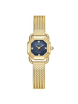Giordano - Analog Quartz Watch For Women With Textured Dial Blue GZ-60169 (M)