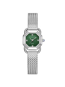 Giordano - Analog Quartz Watch For Women With Textured Dial Green GZ-60169 (M)