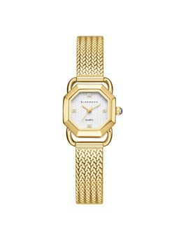 Giordano - Analog Quartz Watch For Women With Textured Dial White GZ-60169 (M)