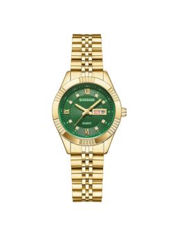 Giordano - Analog Quartz Watch For Women With Day & Date Display Green GZ-60172 (M)