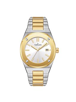 Tornado - Mens 3H With Date Display White Dial Watch T23003-TBTW (M)