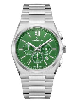 Tornado - Mens Multi Function Green Dial Watch T24105-SBSH (M)