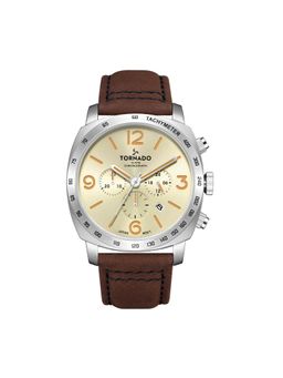 Tornado - Mens Analog Ivory Dial Watch T9102-SLDI (M)