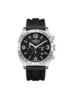 Tornado - Mens Analog Black Dial Watch T9102-SSBB (M)
