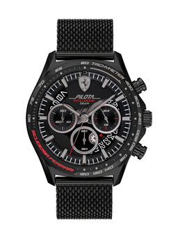 Scuderia Ferrari - PILOTA EVO Chronograph Black Round Dial Men's Watch - 0830827