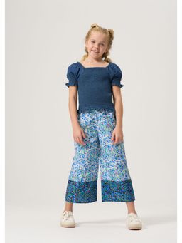 ANGEL & ROCKET - Patti Printed Wide Leg Trousers