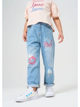 ANGEL & ROCKET - Mollie Graffiti Art Jeans