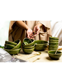 Amalfiee Ceramics - Handmade 4.5 inch Paris Soup Bowls Set of 6