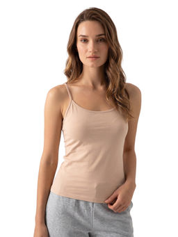 Van Heusen Woman Lingerie and Athleisure - Van Heusen Women Antibacterial & Colour Fresh Spaghetti - Skin