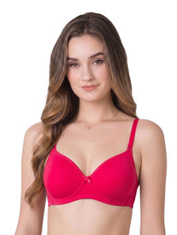 Van Heusen Woman Lingerie and Athleisure - Van Heusen Women Anti Bacterial & Wireless Bra - Bright Rose