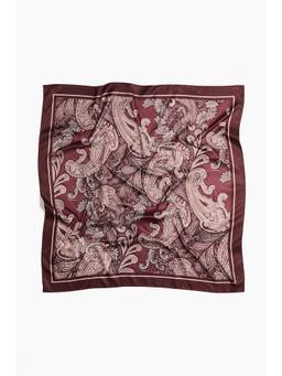 H&M - Women Maroon Patterned Scarf