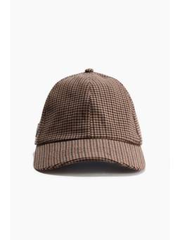 H&M - Men Brown Motif-Detail Cotton Twill Cap