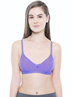 Bodycare - Women's Cotton Spandex Wirefree Non Padded Bra for Women