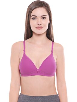 Bodycare - Women's Cotton Spandex Wirefree Lightly Padded Bra for Women